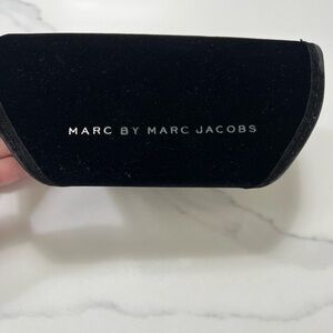 Marc by Marc Jacobs Black Velvet Sunglasses Case.
